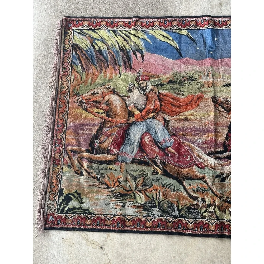 Fringed Tapestry Rug Wall Art 67